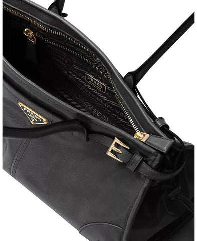 Bonnie Leather Shoulder Bag with Convertible Design