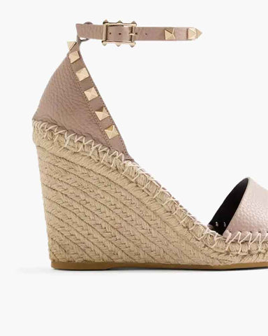 Women’s Studded Espadrille Wedge Sandals