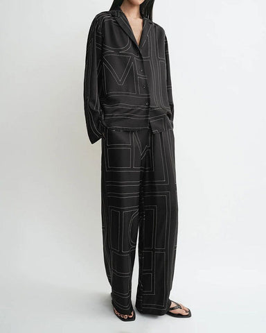 Monogram Silk Women's Pajamas