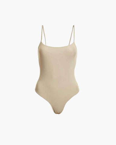 Chic Vacation Thin-Strap One-Piece Swimwear