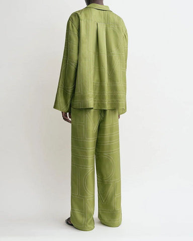 Monogram Silk Women's Pajamas