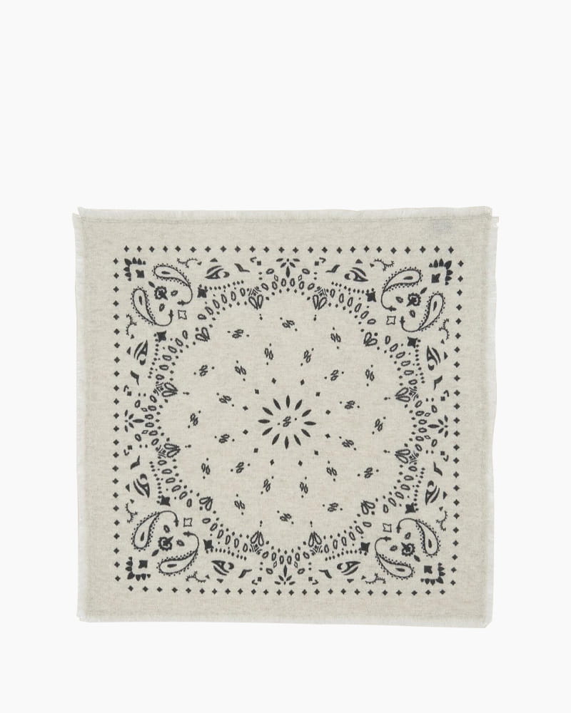 (Pre-sale) Small Cashmere Bandana Scarf