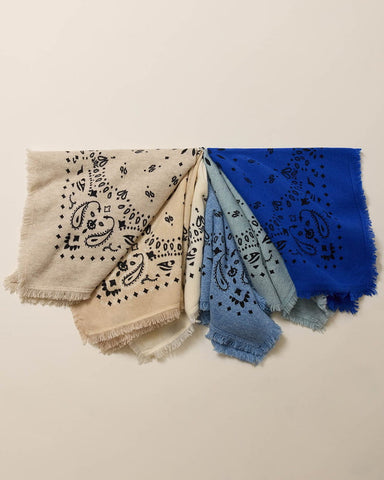 (Pre-sale) Small Cashmere Bandana Scarf