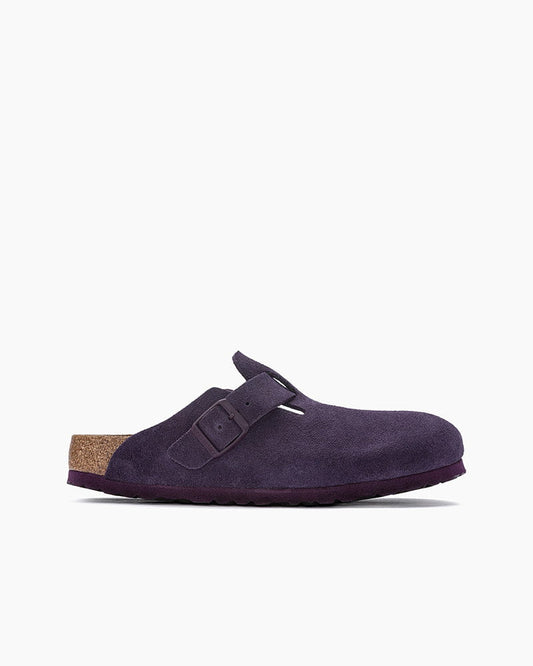 Suede Soft Footbed Boston Clogs