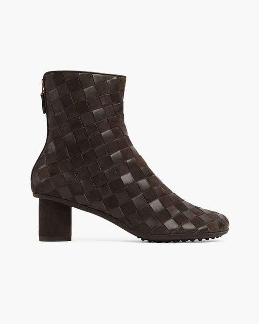 Women's Woven Suede Leather Boots