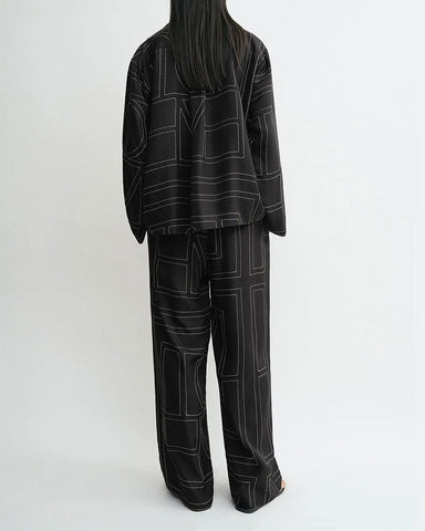 Monogram Silk Women's Pajamas