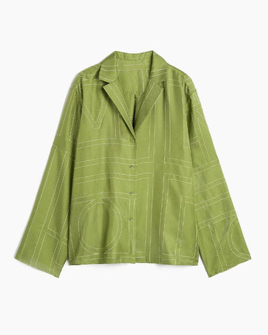 Monogram Silk Women's Pajamas