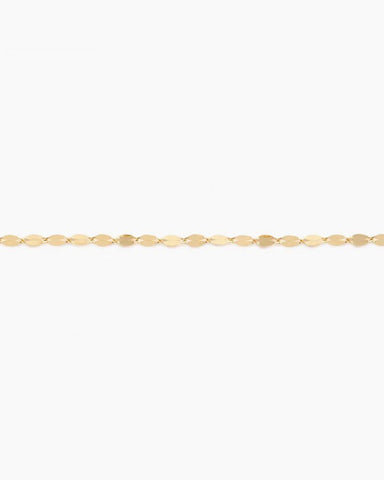Gold Plated Sterling Silver Minimalist Chain Necklace