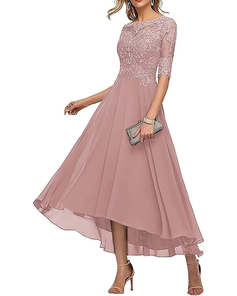 mesh midi dress wedding guest Wedding Guest Lace Appliqué Mesh Midi Dress – LarosaStyle