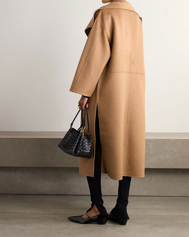 Women's Goat Hair Cashmere Coat