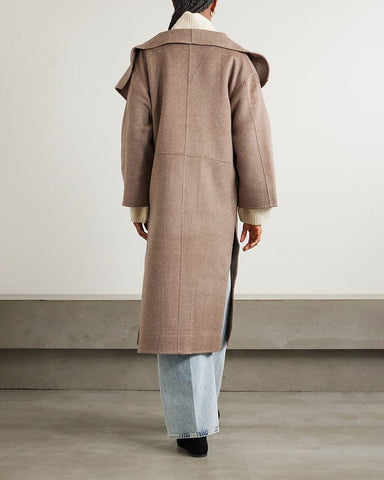 Women Wool Cashmere Coat