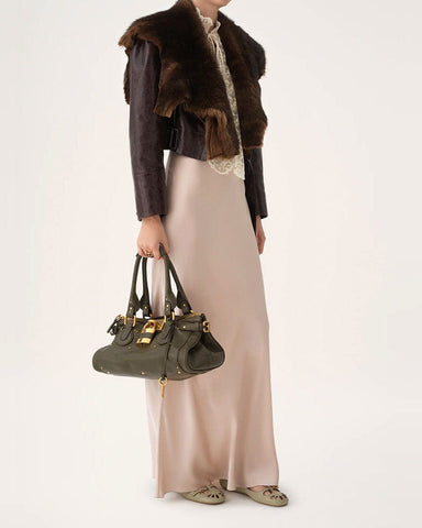 Women's Leather Paddington Handbag