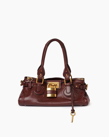 Women's Leather Paddington Handbag