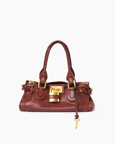 Women's Leather Paddington Handbag