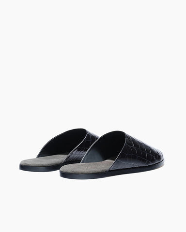 Urban-Lounge-Croc-Embossed-Slide-Mules-3