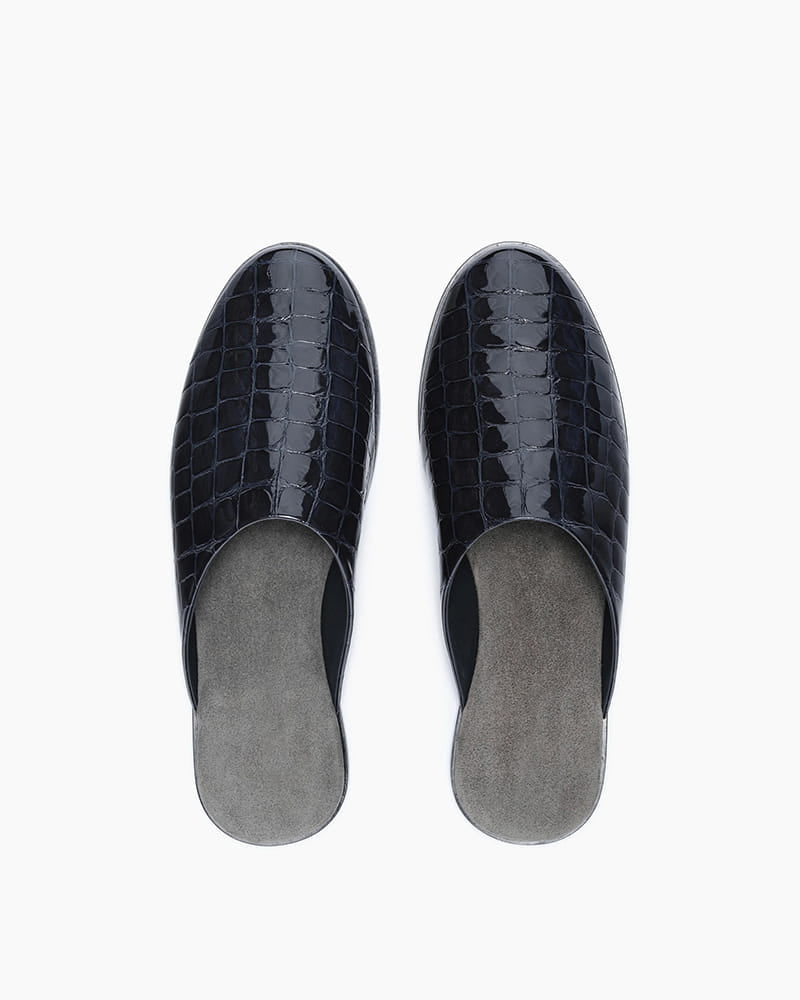 Urban-Lounge-Croc-Embossed-Slide-Mules-4