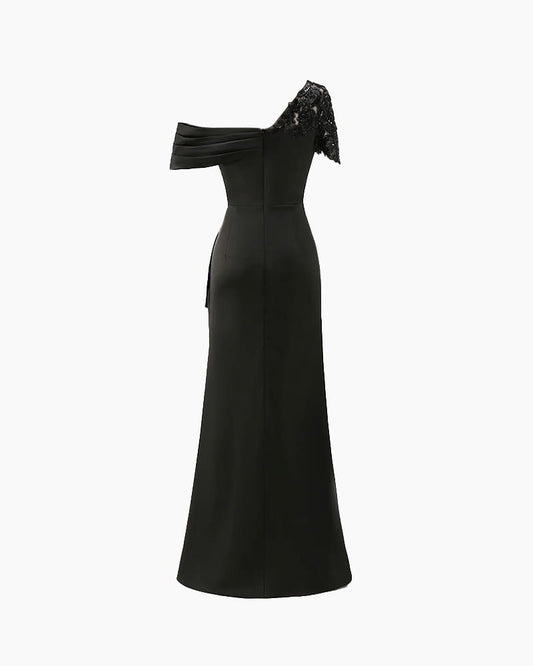 Elegant-Evening-Garden-One-Shoulder-Embellished-Gown-5