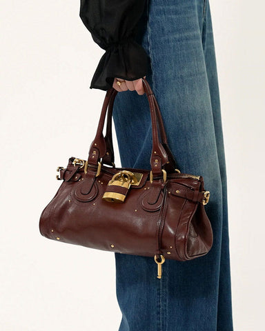 Women's Leather Paddington Handbag
