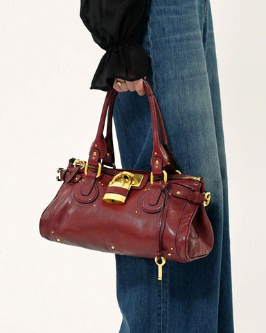 Women's Leather Paddington Handbag
