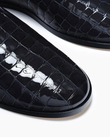 Urban-Lounge-Croc-Embossed-Slide-Mules-1