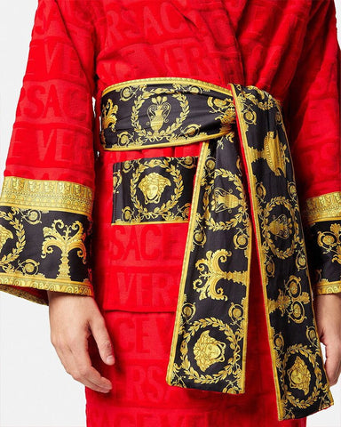 Heart Baroque Bathrobe