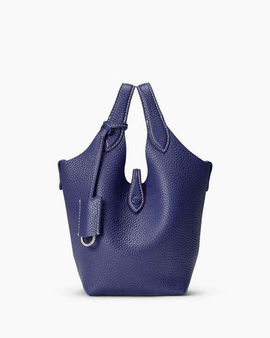Refined Mini Pebbled Leather Shoulder Bag