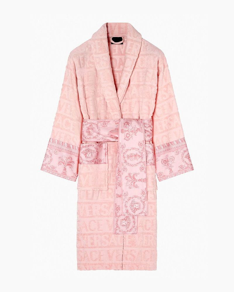 I ♡ Baroque Pink Bathrobe