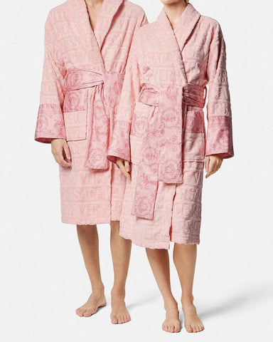 I ♡ Baroque Pink Bathrobe
