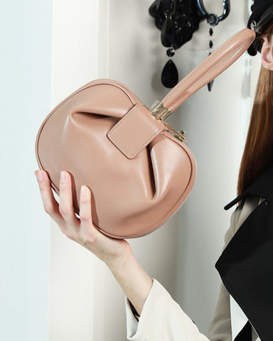Retro Wonton Dumpling Yuntun Bag Satchel