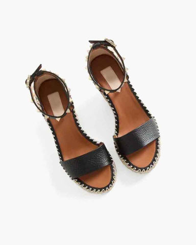 Women’s Studded Espadrille Wedge Sandals