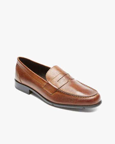 Men’s Classic Leather Penny Loafer with Comfort EVA Midsole