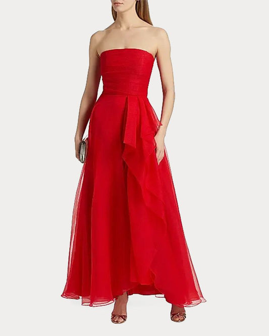 womens-charity-gala-strapless-draped-evening-gown
