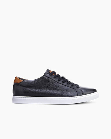 Men's Classic Premium Leather Low-Top Sneakers