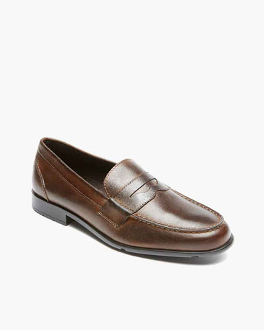 Men’s Classic Leather Penny Loafer with Comfort EVA Midsole