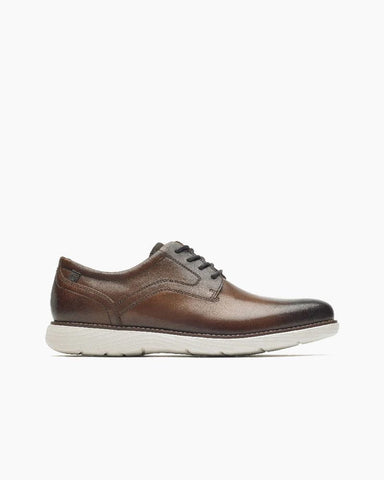 Men's Plain Toe Leather Oxford Dress Shoes