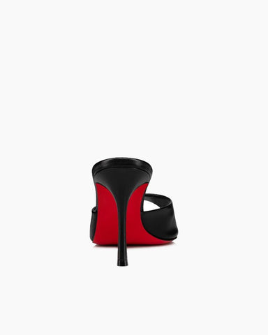 Dolly Series - 85mm Real Leather Heel Mules