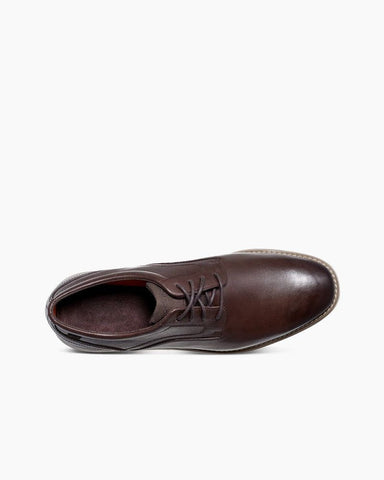 Men's Plain Toe Leather Oxford Dress Shoes