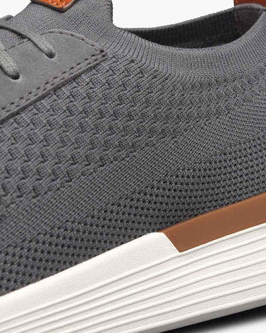 Men’s Swiftknit Derby Sneakers with Memory Foam Comfort
