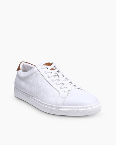 Men's Classic Premium Leather Low-Top Sneakers