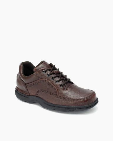 Men's Arch Support Leather Lace-Up Casual Shoes