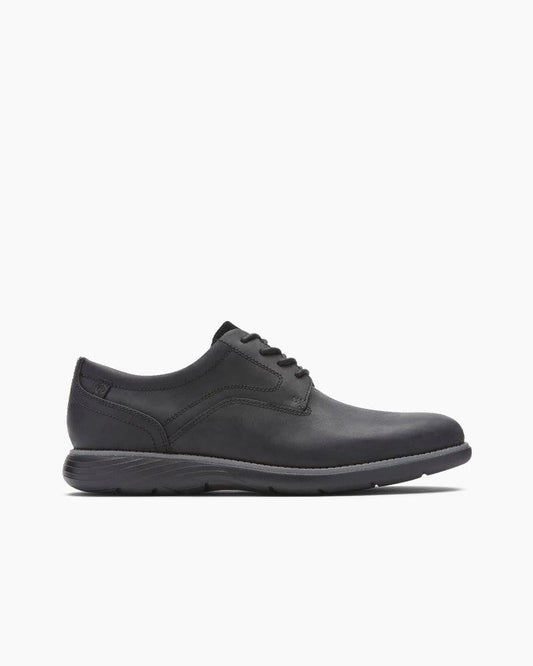 Men's Plain Toe Leather Oxford Dress Shoes