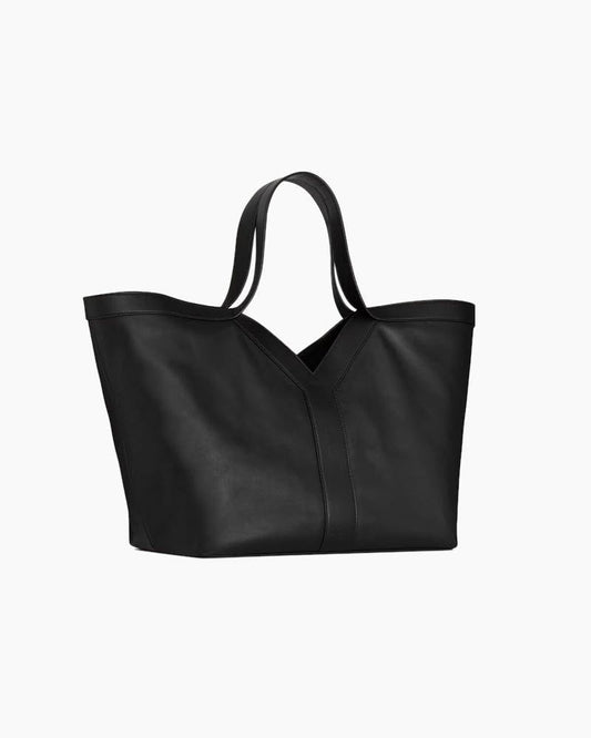 Y Design Large Leather Carryall Tote Bag