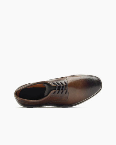 Men's Plain Toe Leather Oxford Dress Shoes