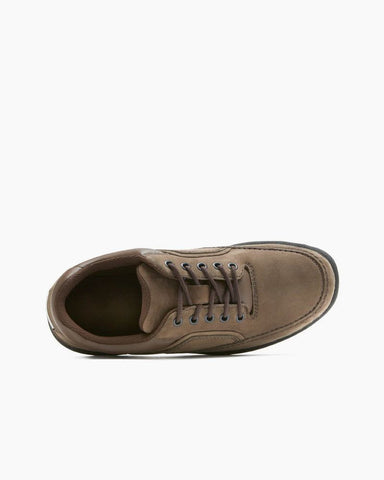 Men's Arch Support Leather Lace-Up Casual Shoes