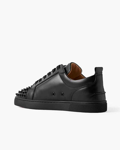 Men's Patent Spike Low-Top Sneakers