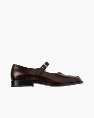 Tabi Chic Mary Jane Leather Ballet Shoes
