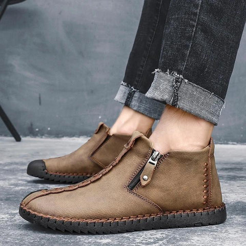 Hand-Stitching-Leather-Non-Slip-Large-Size-Sofe-Casual-Ankle-Boots