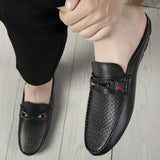 Casual-Breathable-Leather-Backless-Mules-Flat