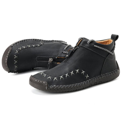 high-top-zipper-flat-large-size-ethnic-style-stitching-boots