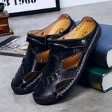 casual-breathable-handmade-leather-sandals